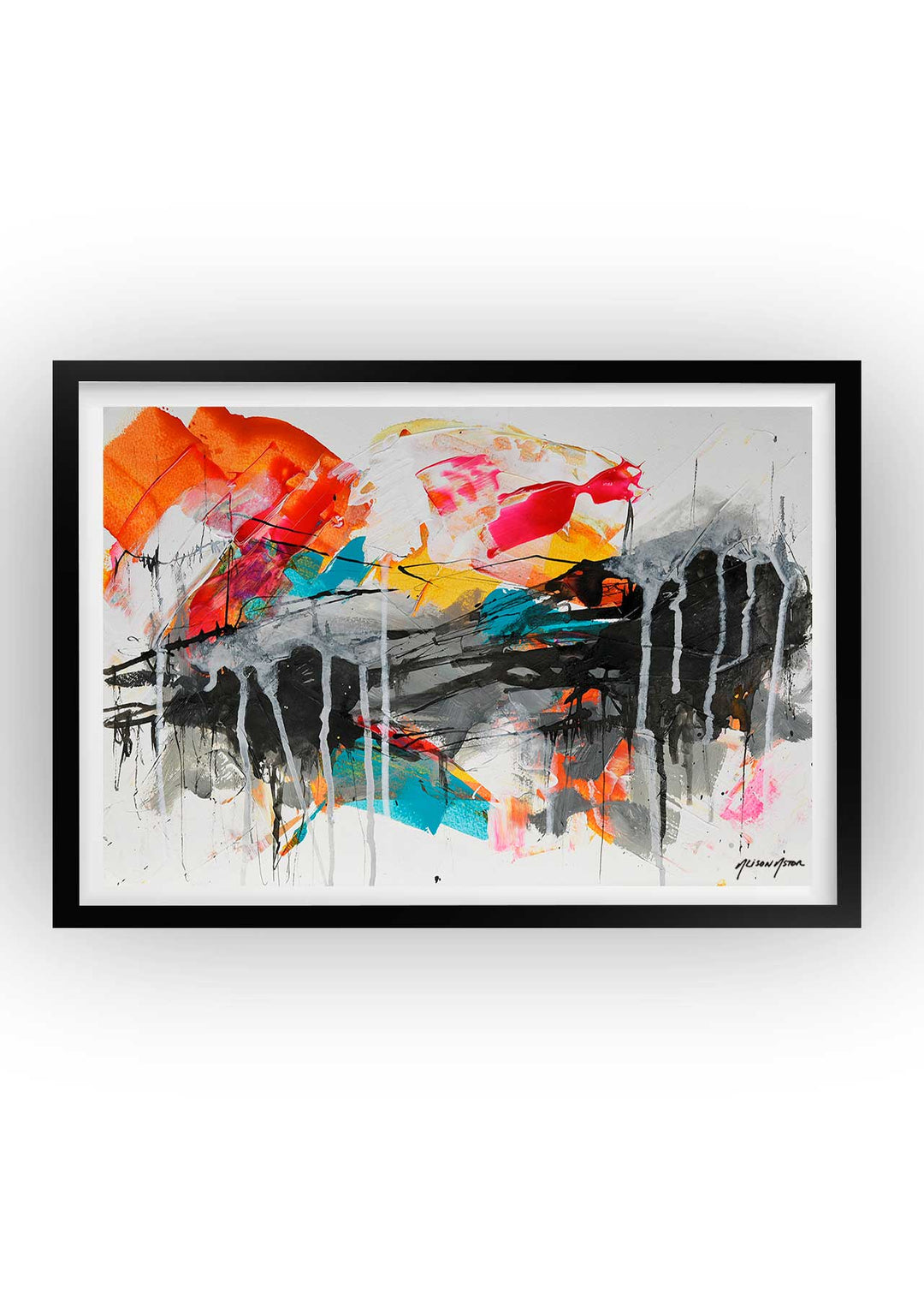 Bright Day' Original Abstract Painting, Alison Astor
