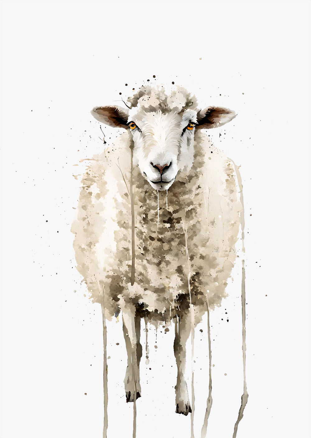 Sheep Wall Art Print