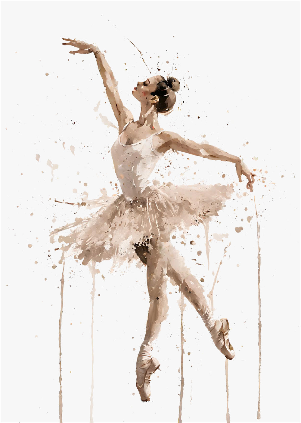 Ballet Dancer Wall Art Print