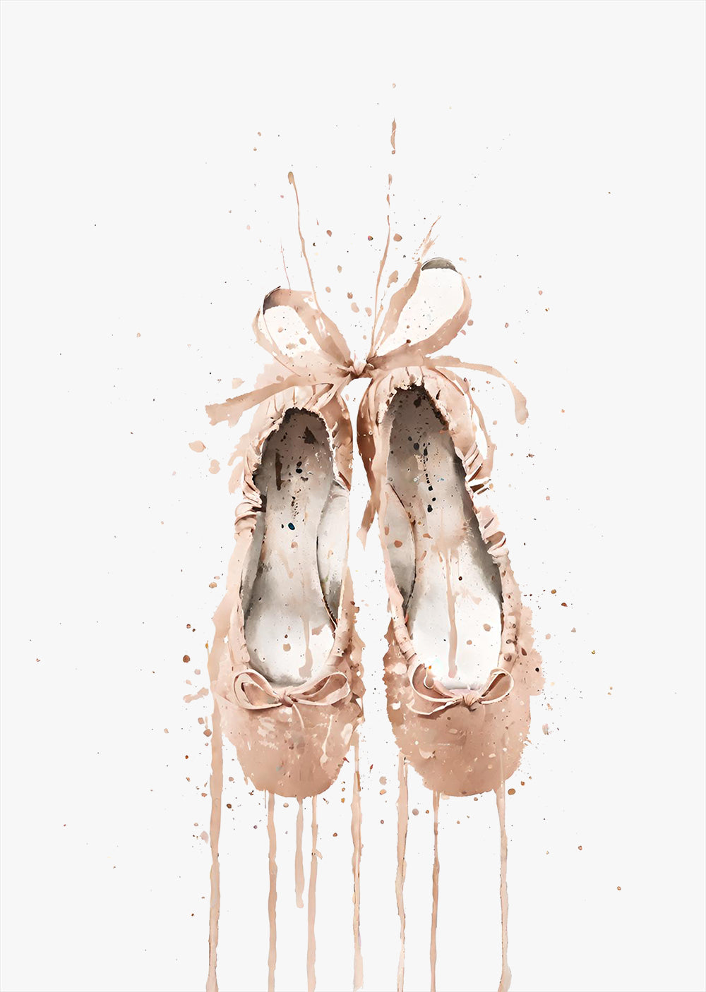 Ballet Shoes Wall Art Print