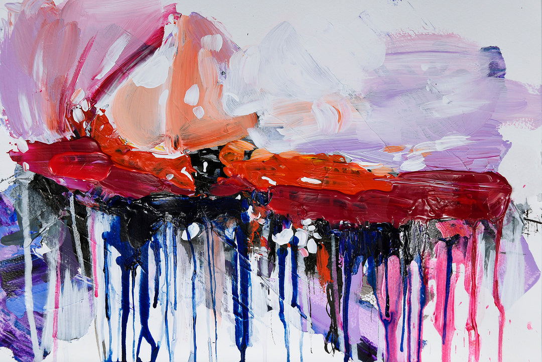 Twilight' Original Abstract Painting, Alison Astor