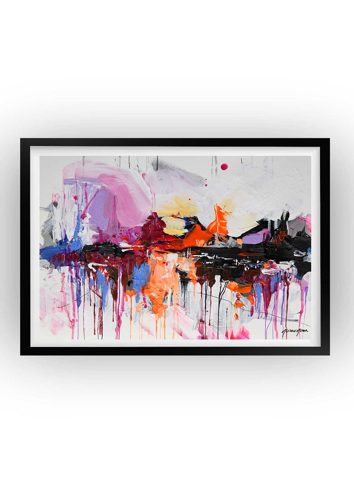 'Ecstatic' Original Abstract Painting, Alison Astor