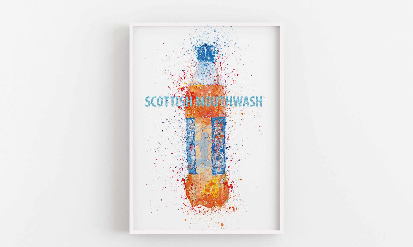 Scottish Mouthwash Print