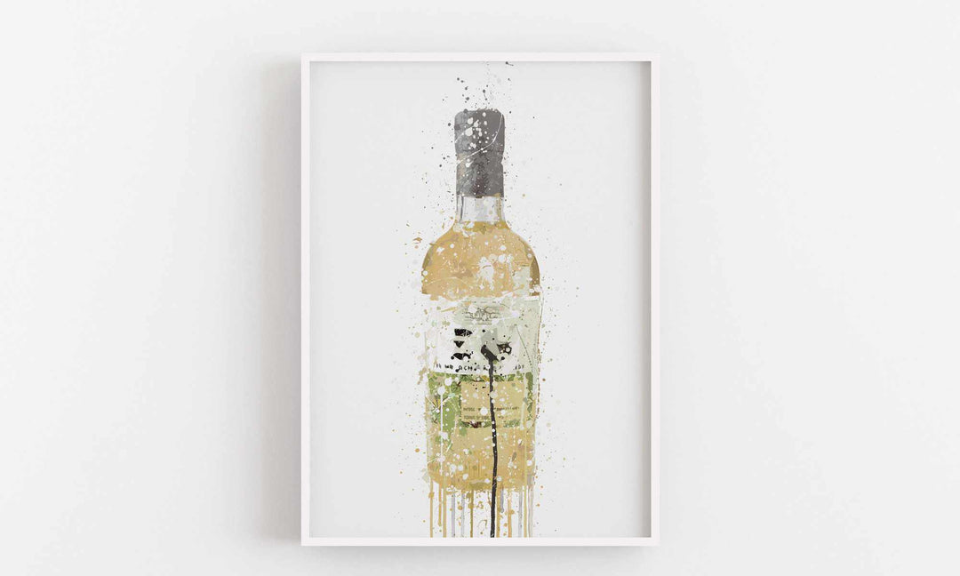 Gin Bottle Wall Art Print 'Meadow'-We Love Prints