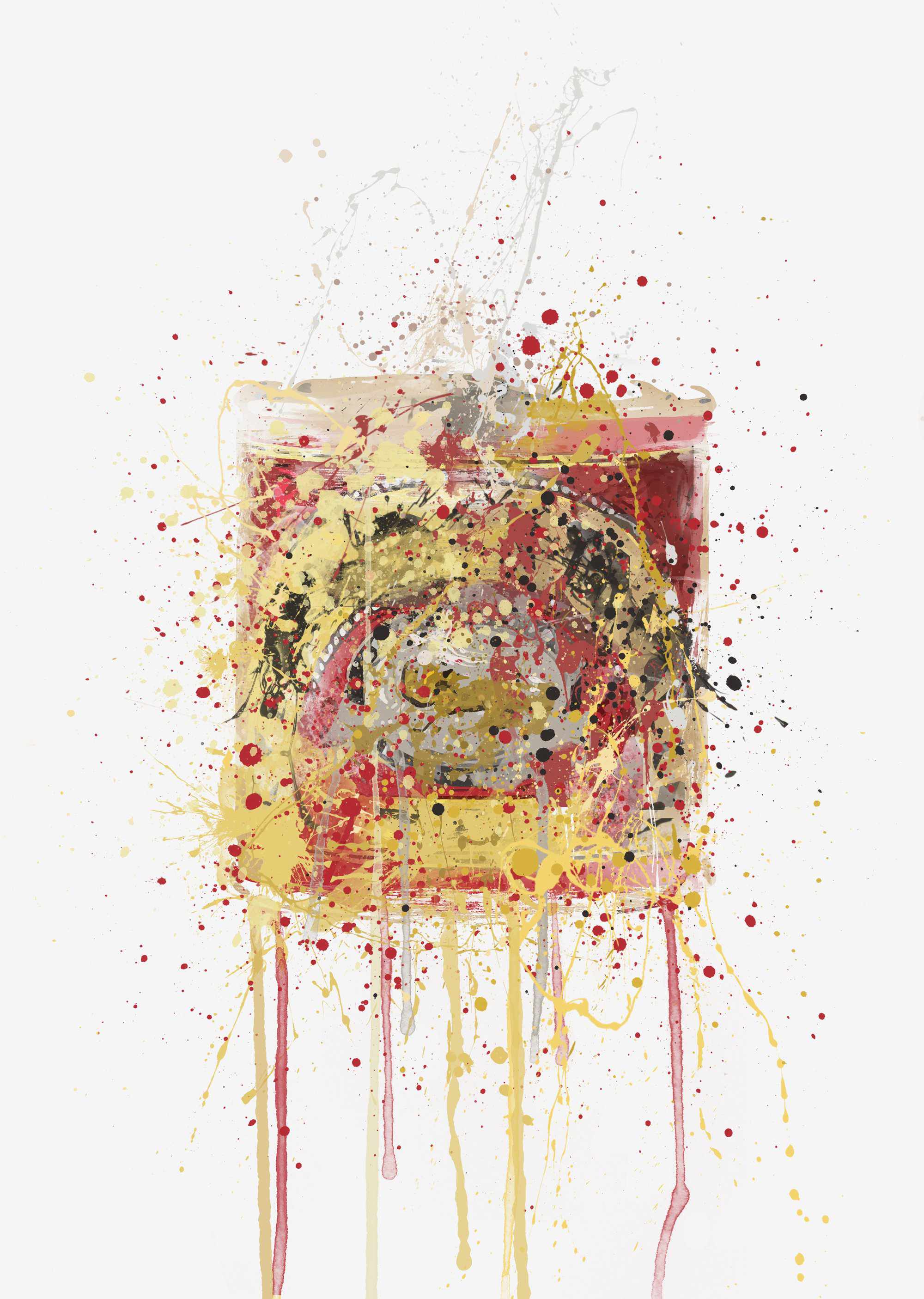 Black Treacle Wall Art Print – WE LOVE PRINTS