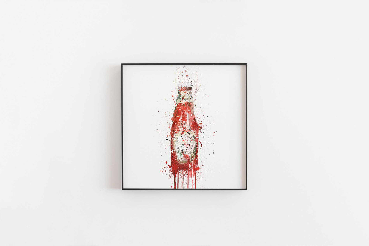 Tomato Ketchup Wall Art Print-We Love Prints