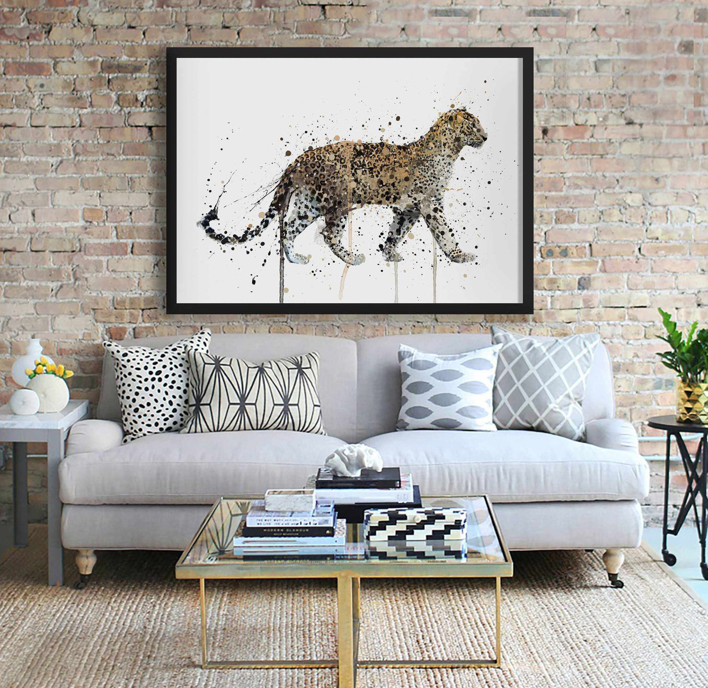 Leopard Wall Art Print