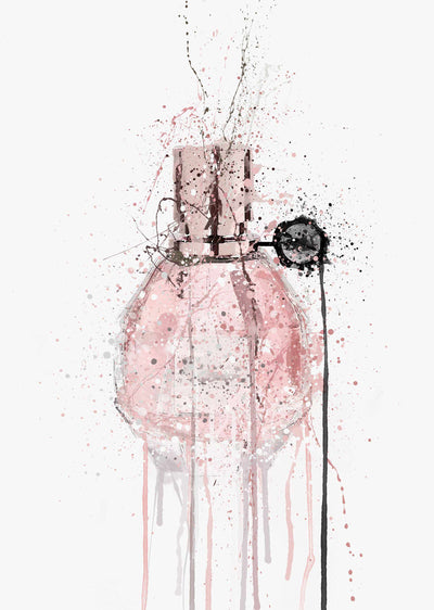 Fragrance Bottle Wall Art Print 'Candy'-We Love Prints