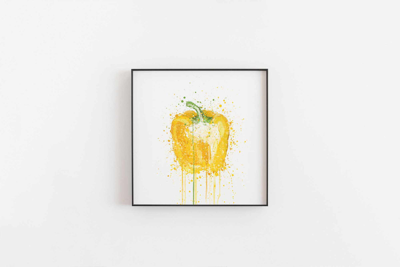 Yellow Pepper Vegetable Wall Art Print-We Love Prints
