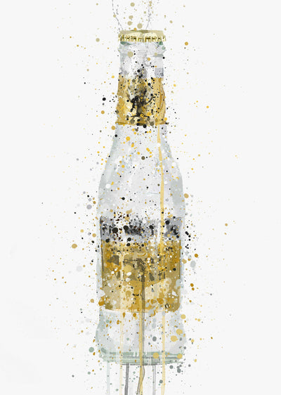Liquor Bottle Wall Art Print 'Tonic'-We Love Prints