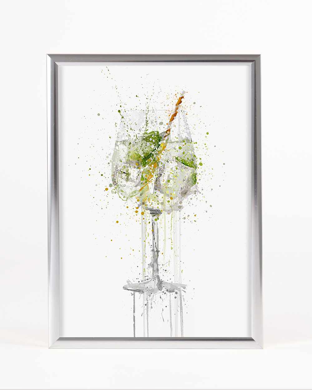 Gin and Tonic 'Goblet' Wall Art Print