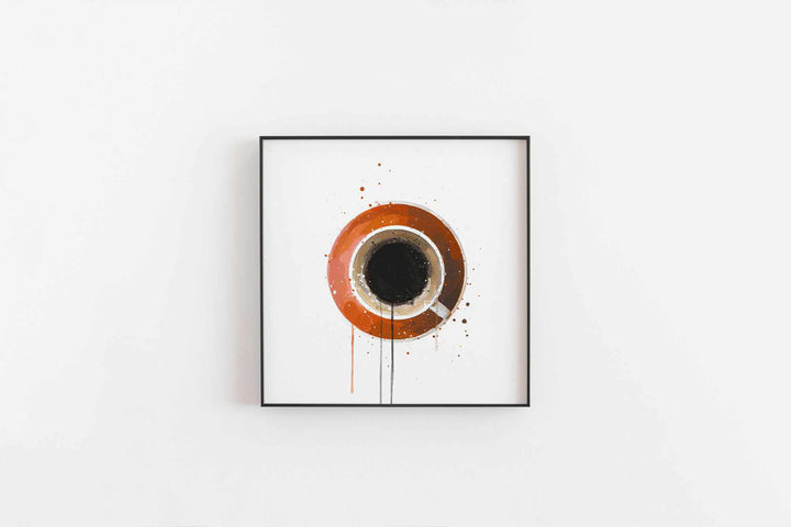 Coffee Wall Art Print 'Americano'-We Love Prints