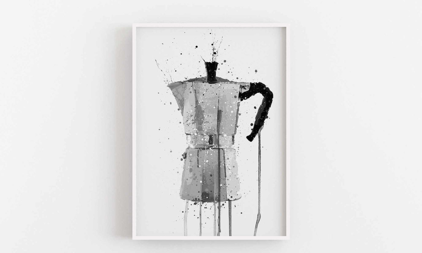 Coffee Wall Art Print 'Percolator'-We Love Prints