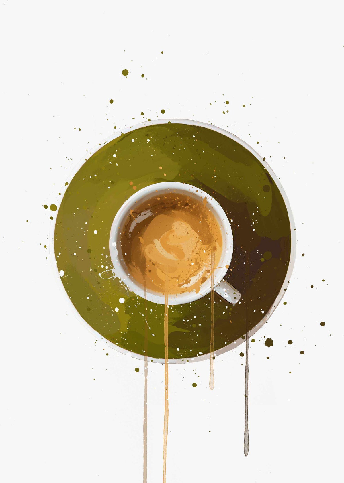 Kaffee Wandbild 'Espresso'