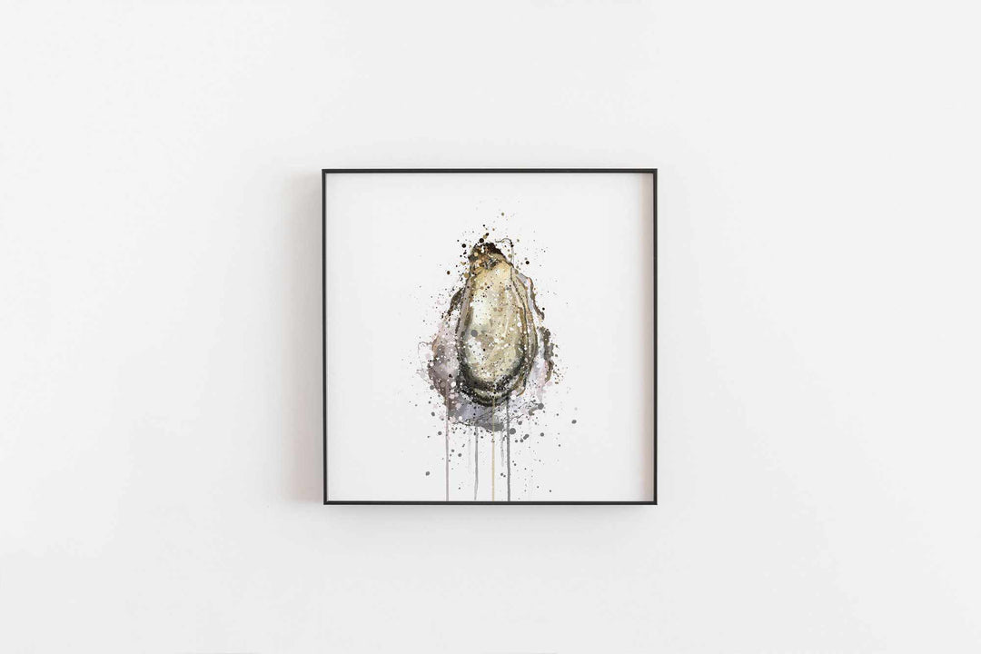 Seafood Wall Art Print 'Oyster'-We Love Prints