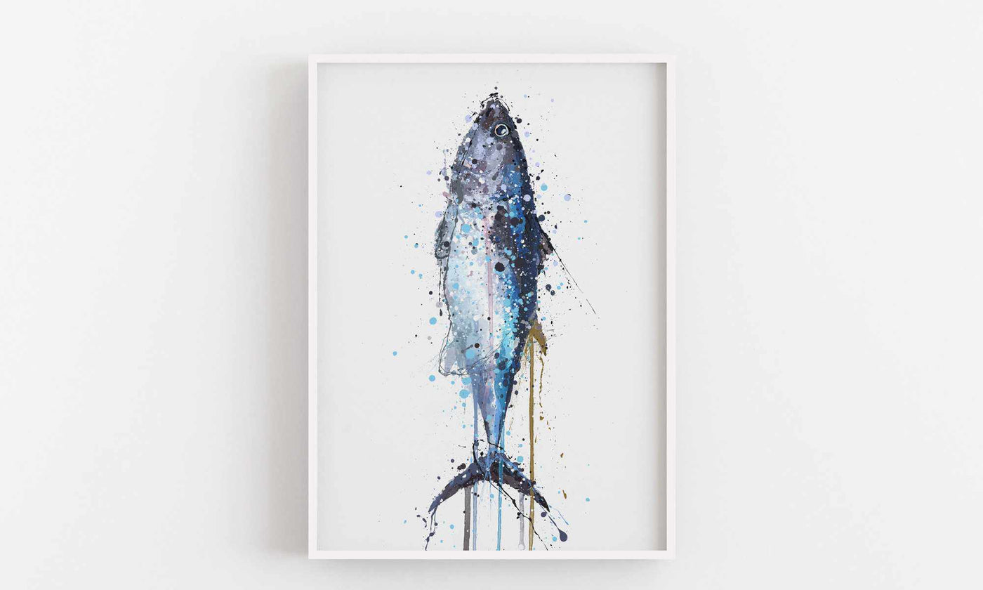 Seafood Wall Art Print 'Tuna'-We Love Prints