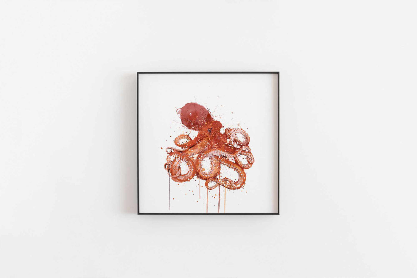 Sea Creature Wall Art Print 'Octopus'-We Love Prints