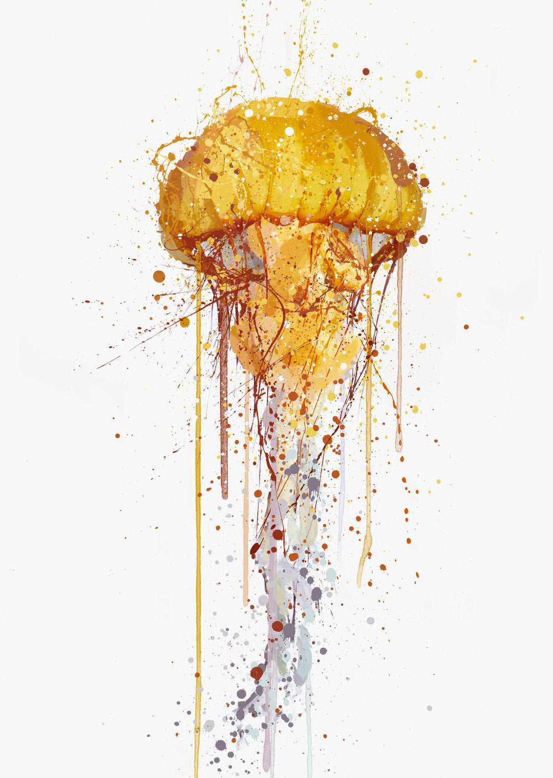 Sea Creature Wall Art Print 'Jellyfish'-We Love Prints