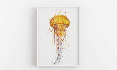 Sea Creature Wall Art Print 'Jellyfish'-We Love Prints
