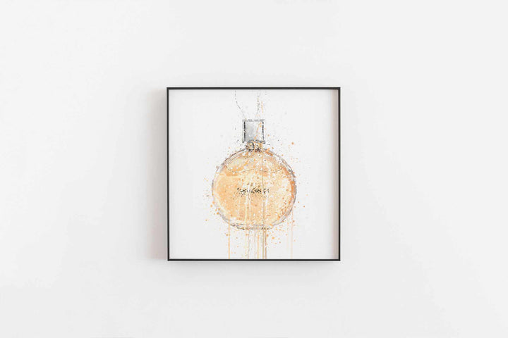 Fragrance Bottle Wall Art Print 'Nectarine'-We Love Prints