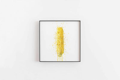 Corn On The Cob Vegetable Wall Art Print-We Love Prints
