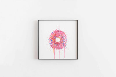 Cake Wall Art Print 'Doughnut'-We Love Prints