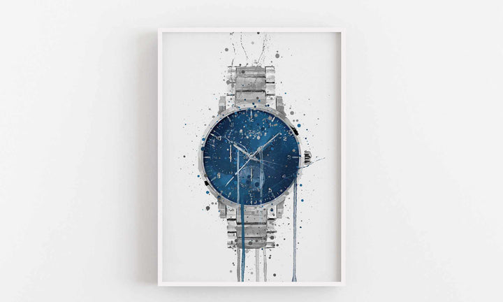 Armbanduhr Wand Kunstdruck 'Nebula'