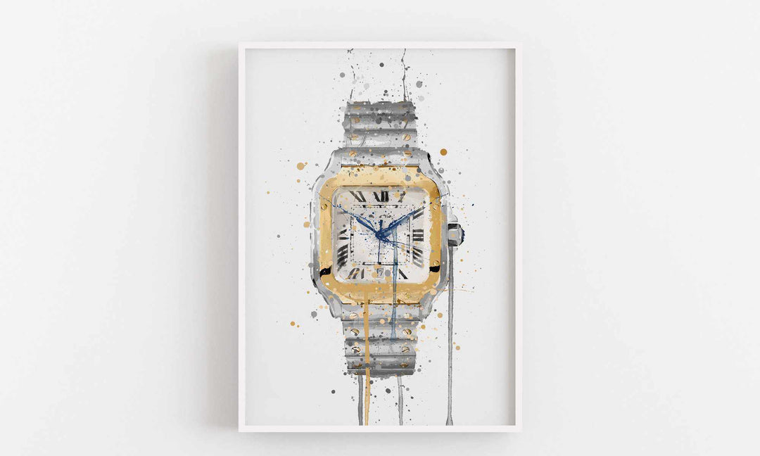 Armbanduhr Wand Kunstdruck 'Fusion'