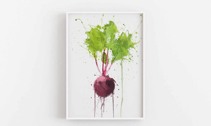 Rote-Bete-Gemüse-Wand-Kunstdruck