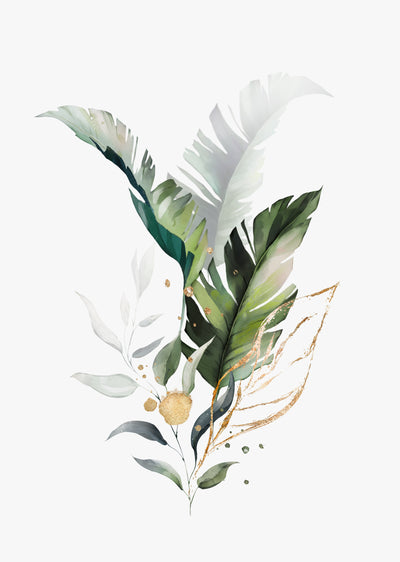 Botanical Wall Art Print 'Eden' - Plant Prints, Botanical Art Prints and Botanical Illustrations