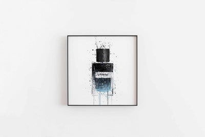 Fragrance Bottle Wall Art Print 'Mr. Electric'