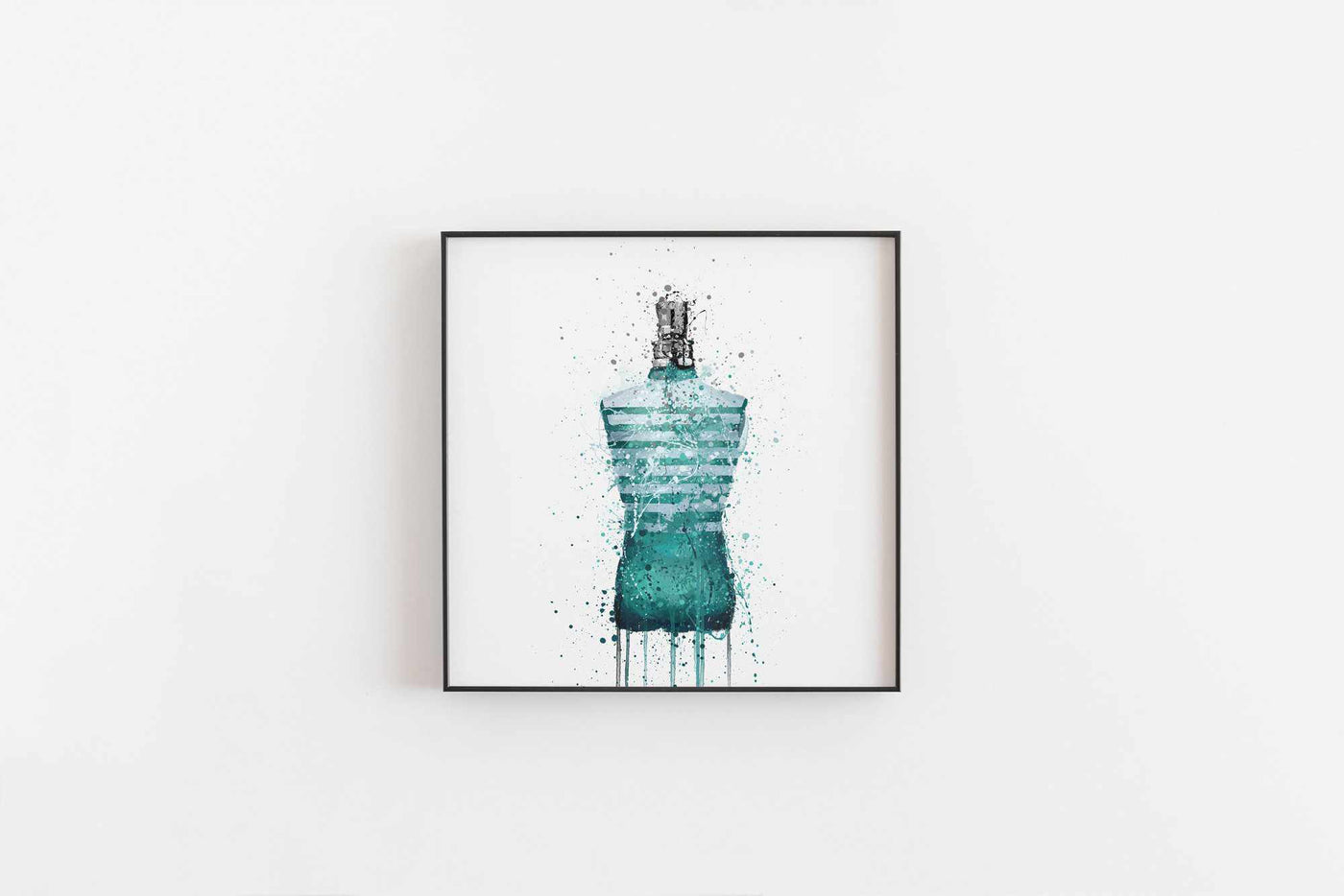 Fragrance Bottle Wall Art Print 'Poseidon'