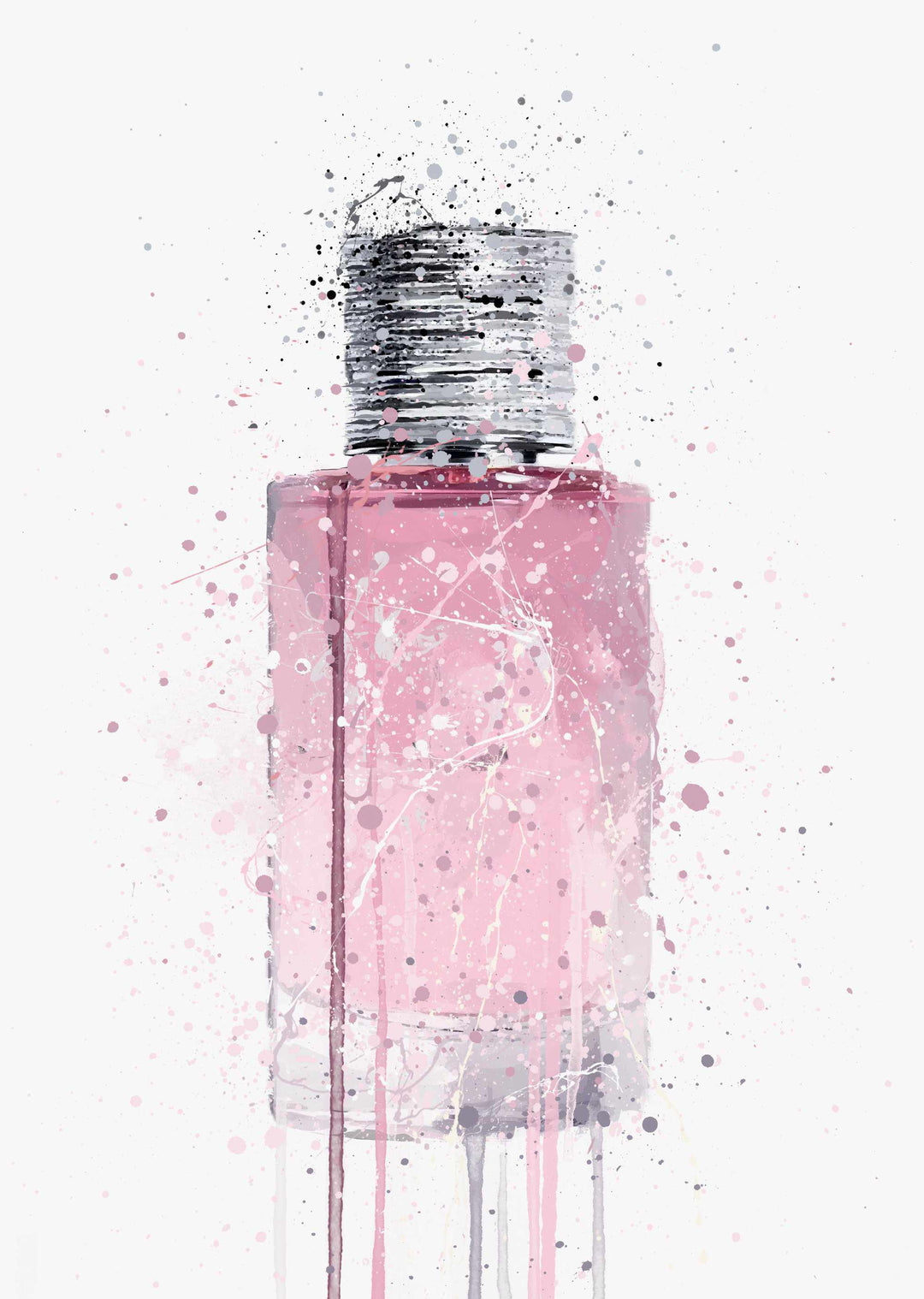 Fragrance Bottle Wall Art Print 'Twilight'