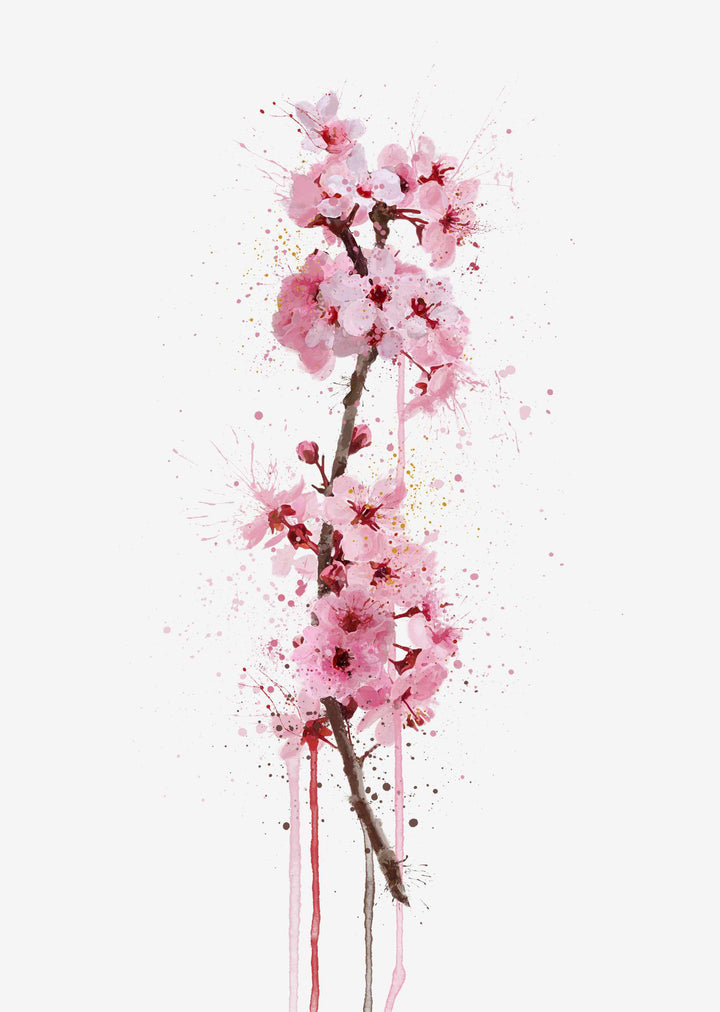 Blumen Wandbild 'Kirschblüte'