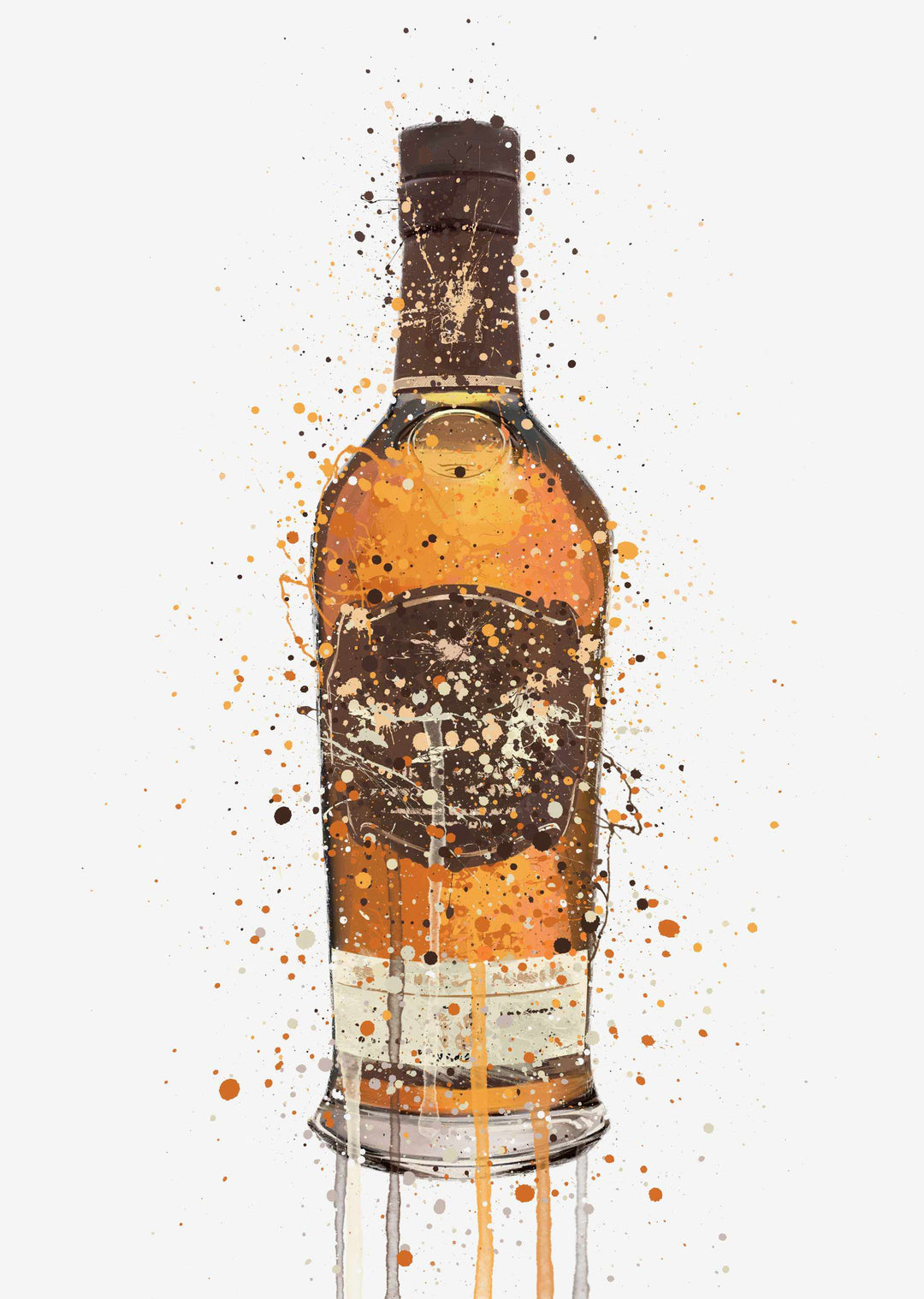 Whiskyflasche Wandbild 'Highland Monarch'