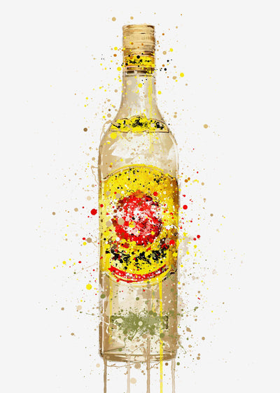 Rum Bottle Wall Art print ‘El Sol‘