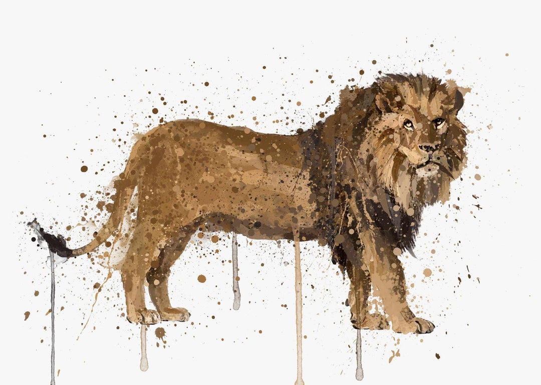 Lion Wall Art Print