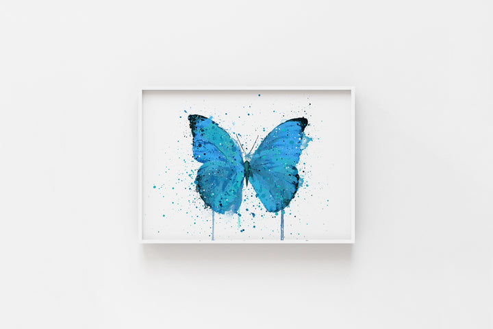 Butterfly Wall Art Print 'Morpho'