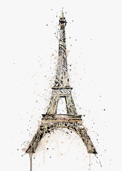 Eiffel Tower Wall Art Print