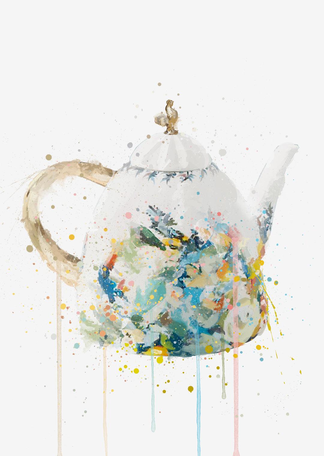 Teapot Wall Art Print