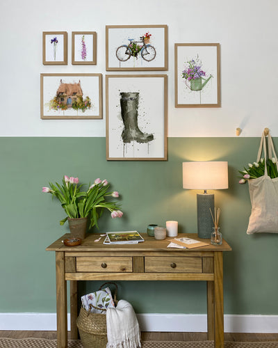 Welly Boots Wall Art Print