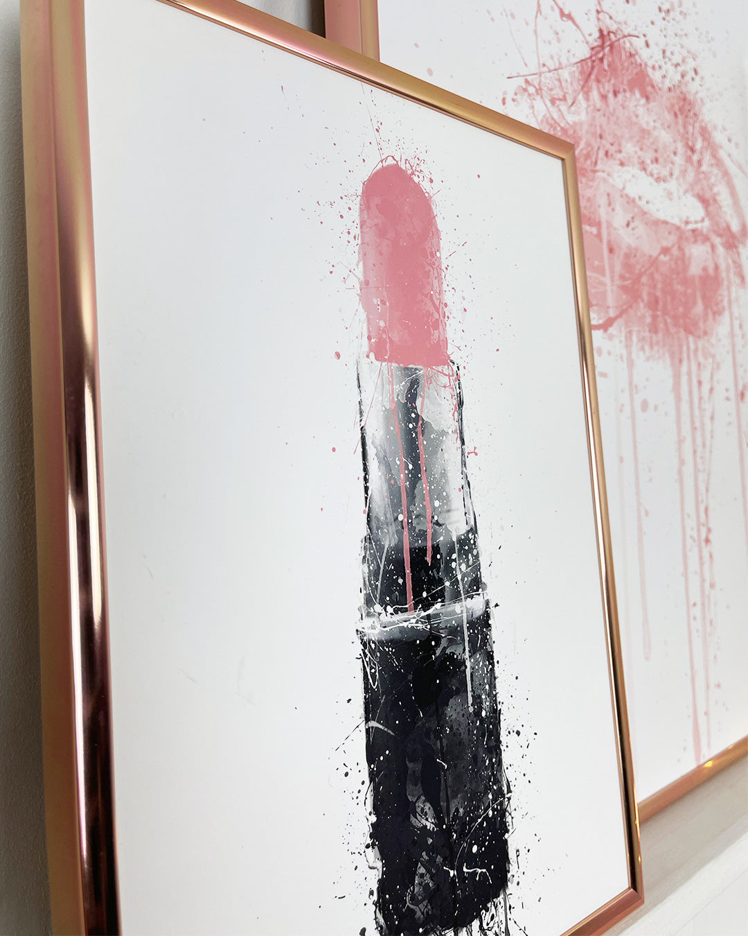 Lipstick Wall Art Print 'Kinda Sexy'