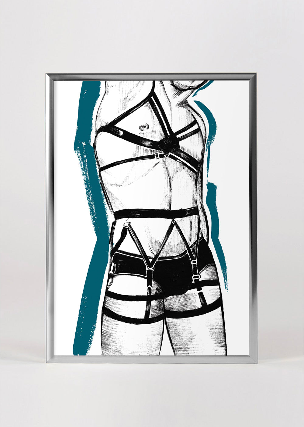 Afterparty Harness Wall Art Print