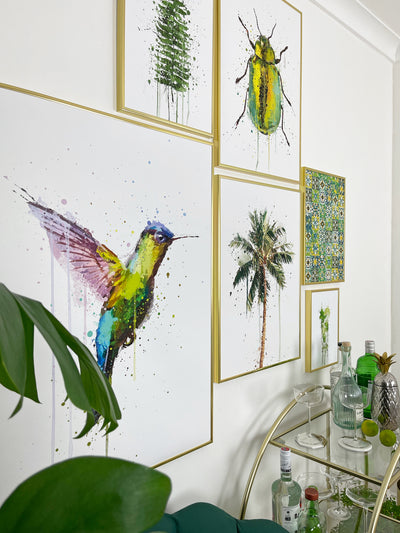 Hummingbird Wall Art Print