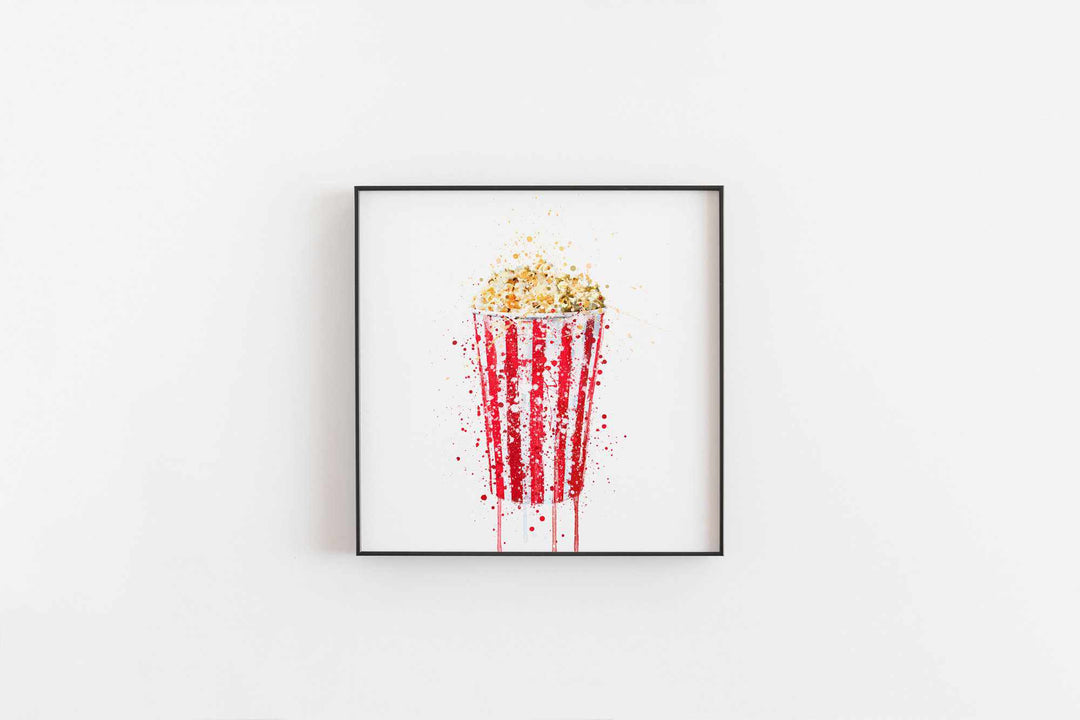 Popcorn Wall Art Print