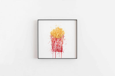 French Fries Wall Art Print