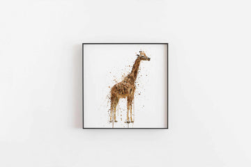 Giraffe Wall Art Print – WE LOVE PRINTS