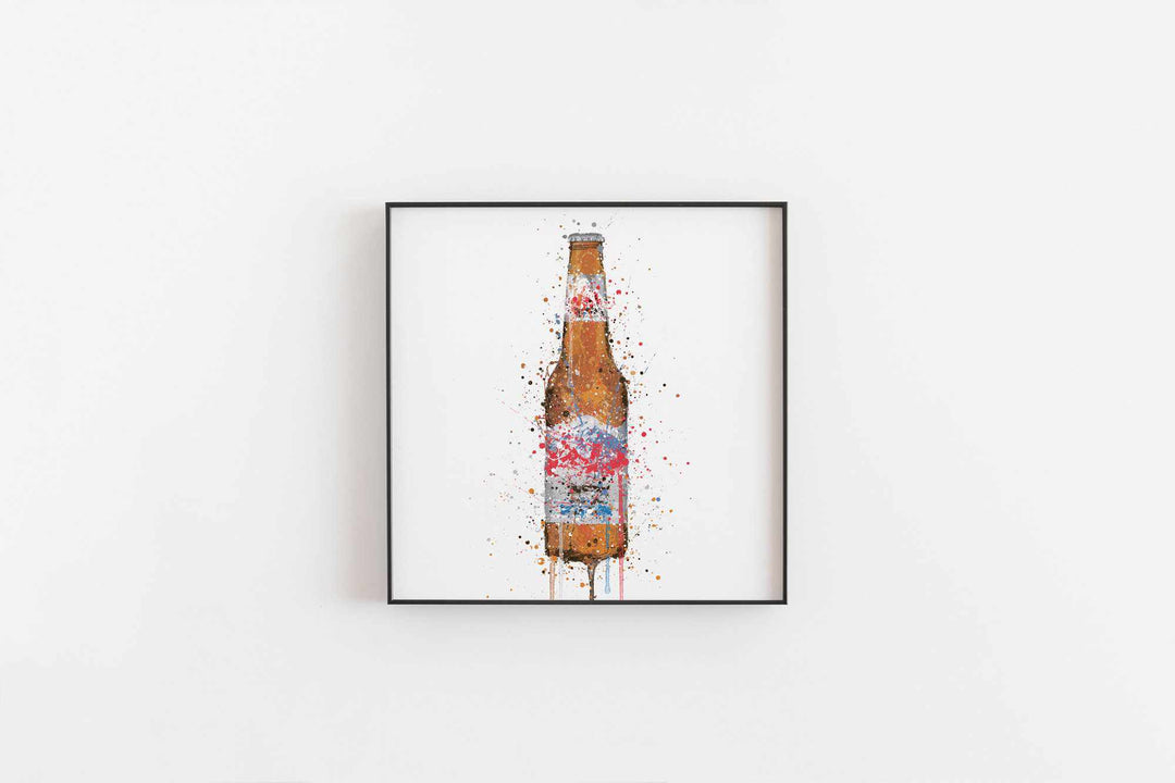 Bierflaschen-Wandbild 'Summit'