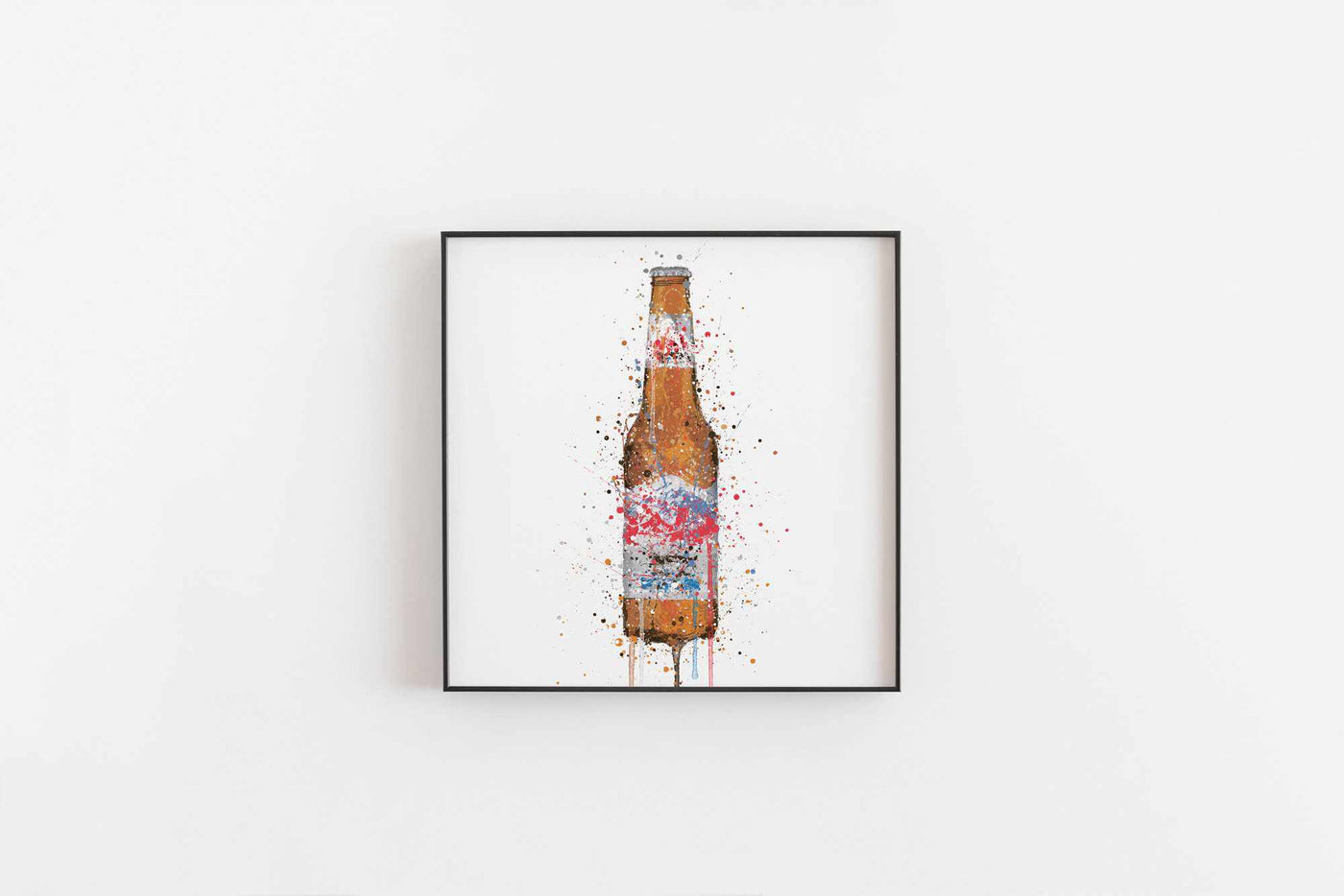 Beer Bottle Wall Art Print ‘Summit’