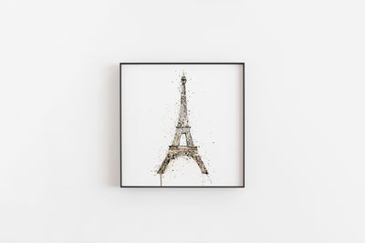 Eiffel Tower Wall Art Print